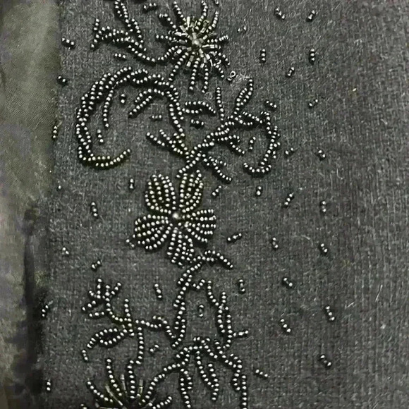 Vintage Beaded Cardigan with liner - Picture 2 of 7